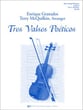 Tres Valses Poeticos Orchestra sheet music cover
